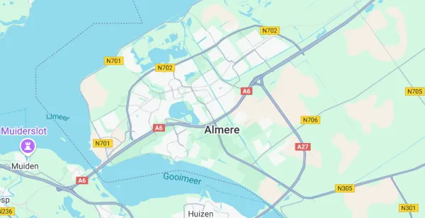 Almere service gebied witgoed reparatie