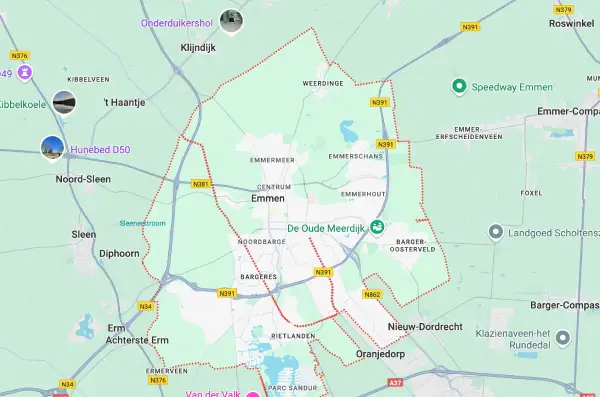 Emmen service gebied witgoed reparatie