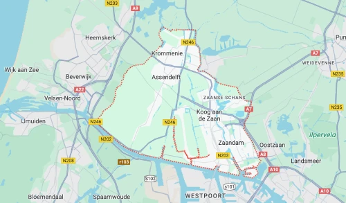 Zaanstad service gebied witgoed reparatie